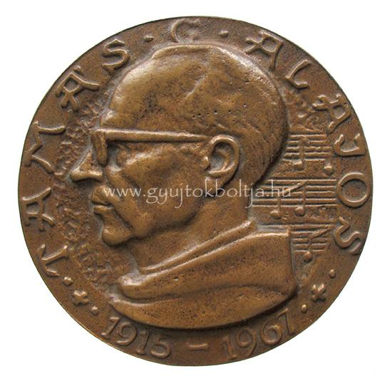 Tams Gergely Alajos zeneszerz plakett